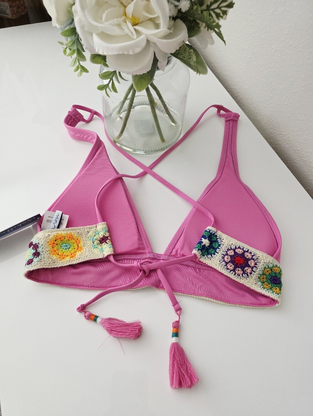 ISABELLA ROSE💘 1969 Halter Bikini Top & Tide Side Bikini Bottom SIZE M - Picture 11 of 16